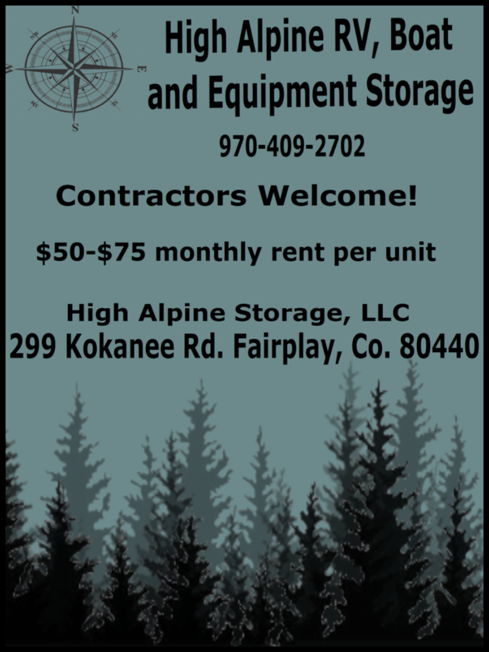 High Alpine RV Boat & Equipment Storage